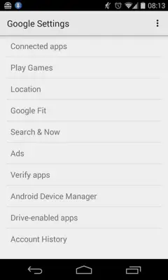 Google Play Services android App screenshot 4