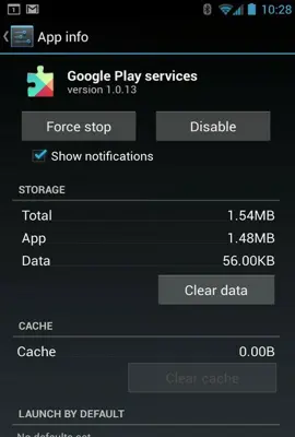 Google Play Services android App screenshot 5